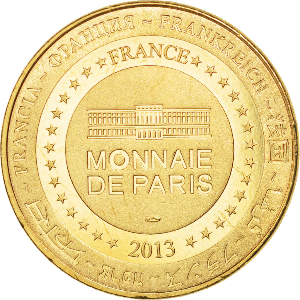 France, Jeton, Tourist Token, 24/ Jardins du Manoir d'Eyrignac, 2013, Monnaie de