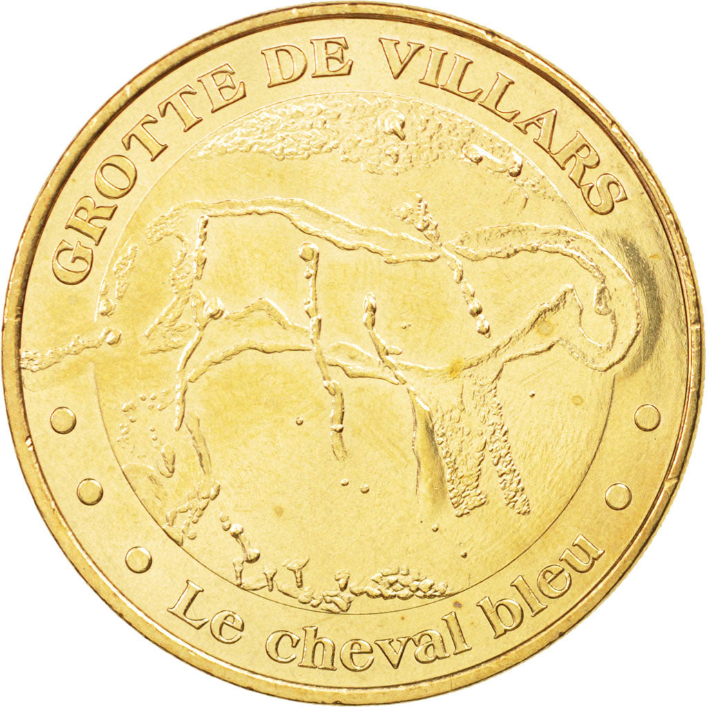 France, Token, Tourist Token, 24/ Grotte de Villars, 2010, Monnaie de Paris