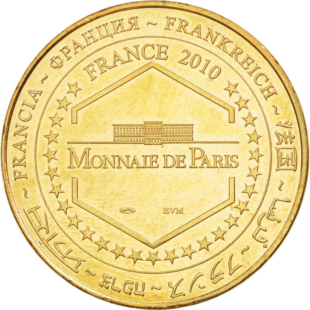 France, Token, Tourist Token, 24/ Grotte de Villars, 2010, Monnaie de Paris