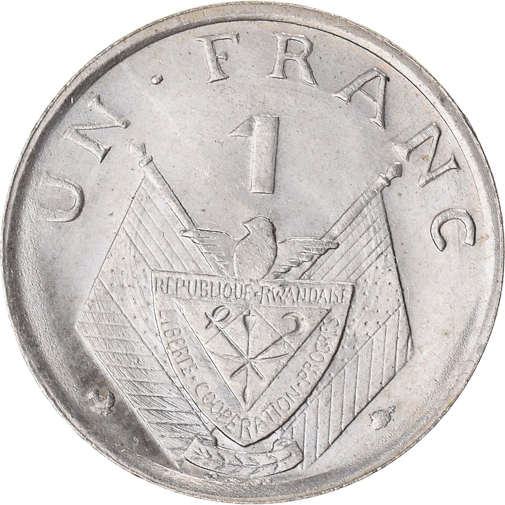 Münze, Ruanda, Franc, 1965