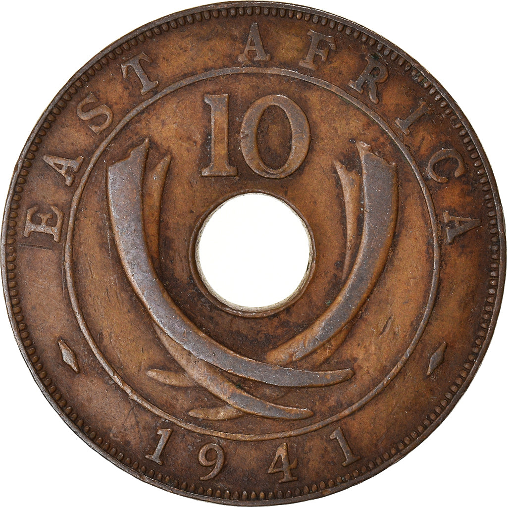 Moneta, AFRICA ORIENTALE, 10 Cents, 1941