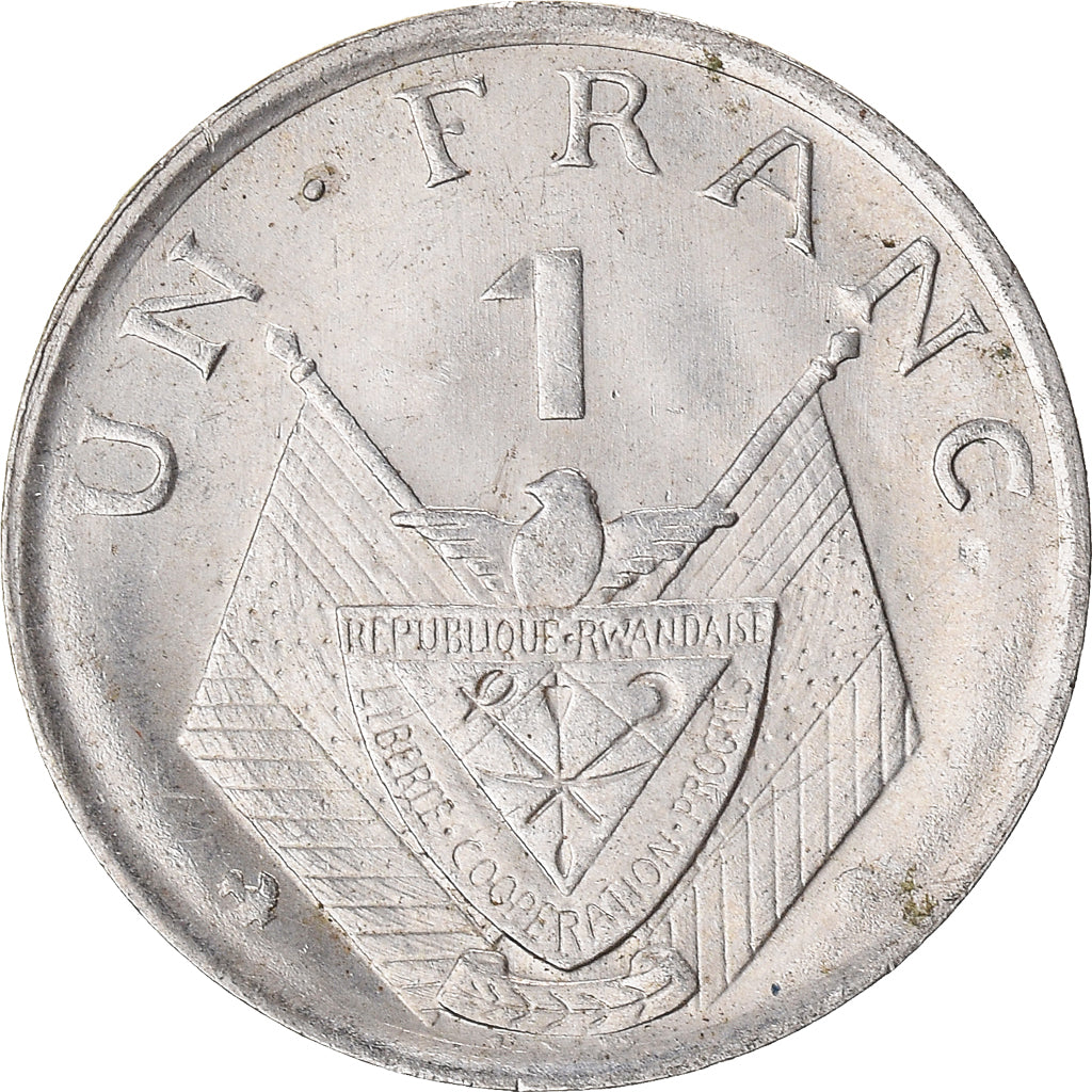Moneta, Ruanda, Franc, 1965