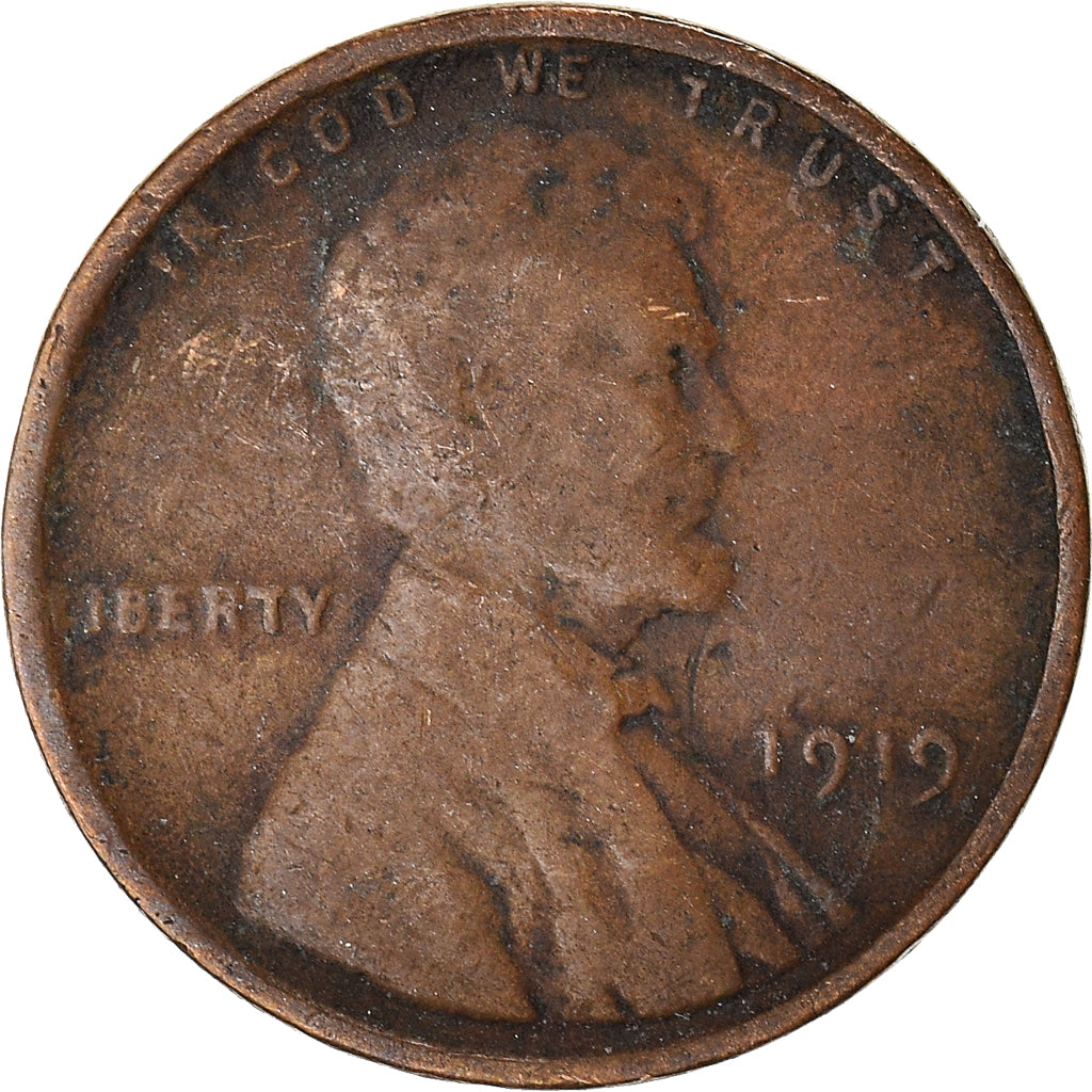 Munten, Verenigde Staten, Cent, 1919