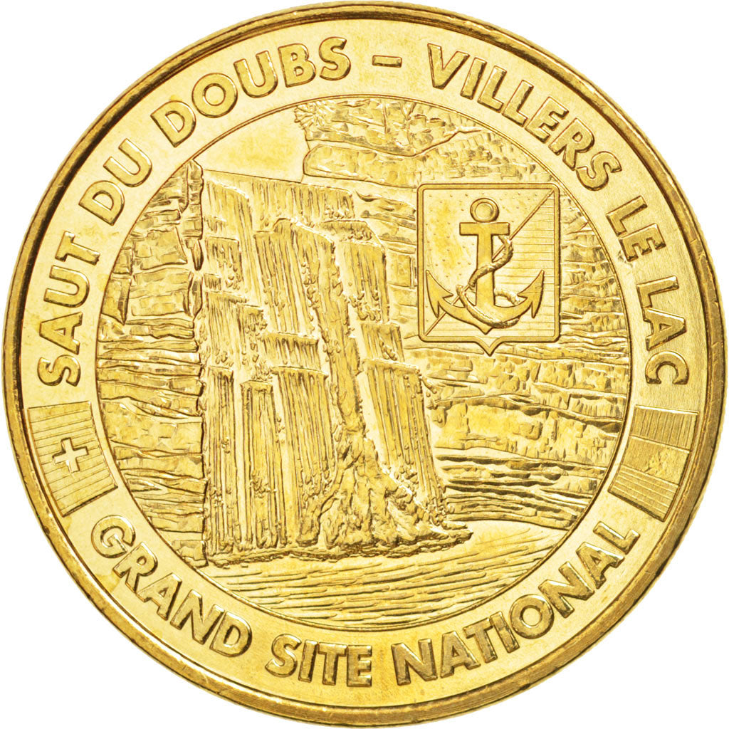 Francia, Token, Tourist Token, 25/ Saut du Doubs - Grand Site National, 2011