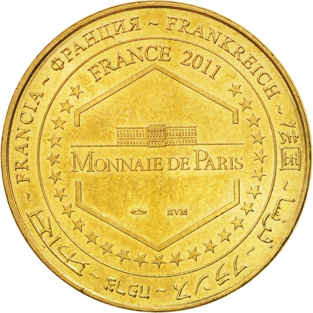 Francia, Token, Tourist Token, 25/ Saut du Doubs - Grand Site National, 2011