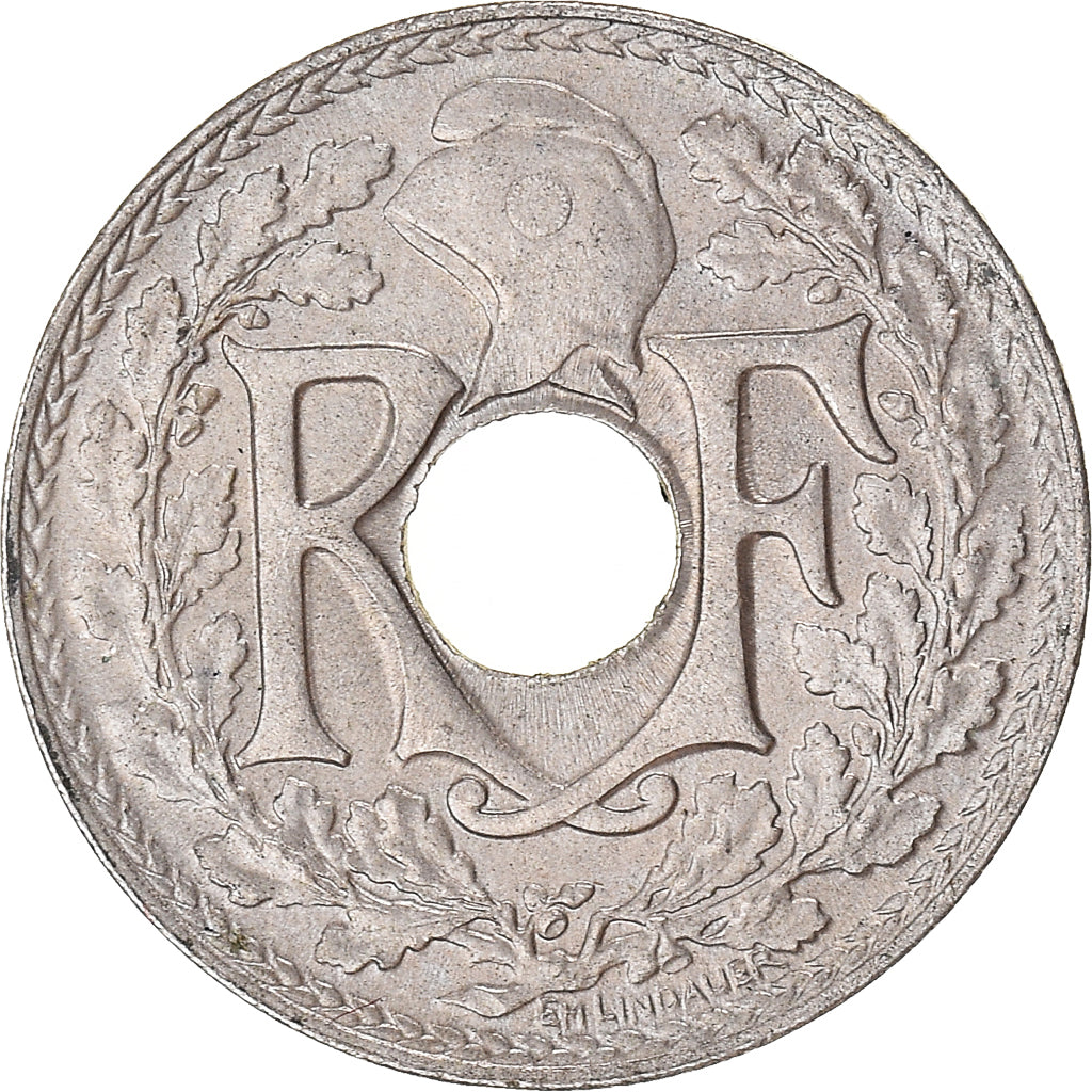 Moneda, Francia, 5 Centimes, 1917