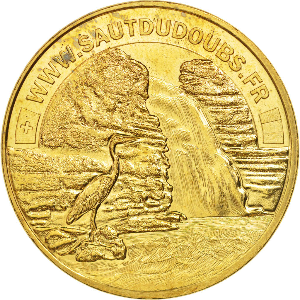 Francia, Token, Tourist Token, 25/ Saut du Doubs - Grand Site National, 2014