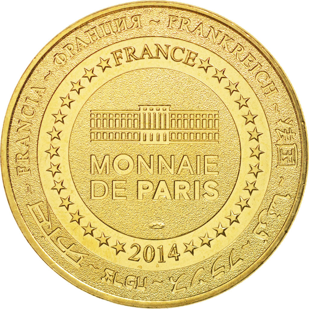 France, Token, Tourist Token, 28/ Notre-Dame du Pilier - Statue, 2014, Monnaie