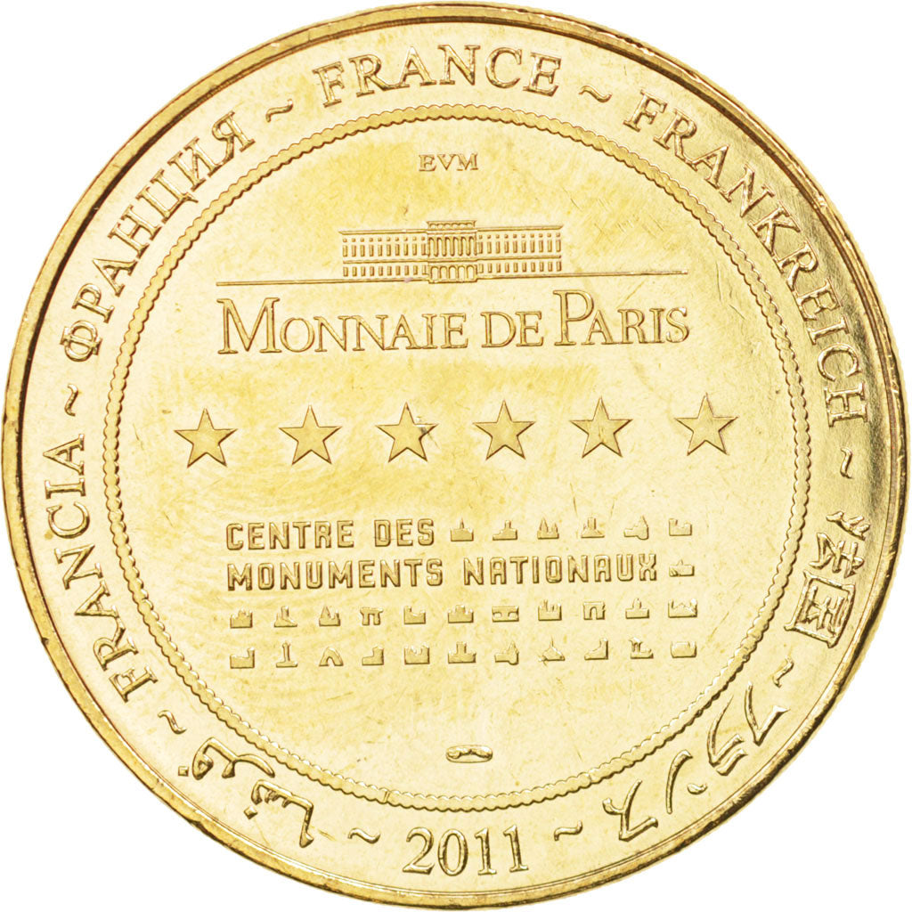 France, Jeton, Tourist Token, 28/ Château de Châteaudun, 2011, Monnaie de
