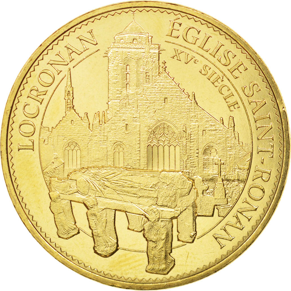 France, Token, Tourist Token, 29/ Eglise Saint-Ronan - Locronan, 2015, Monnaie