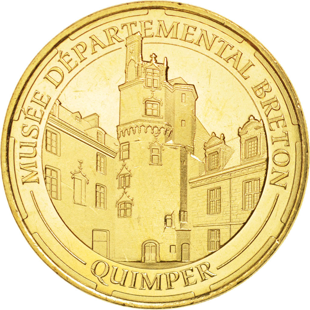 France, Jeton, Tourist Token, 29/ Musée Départemental Breton - Quimper, 2014