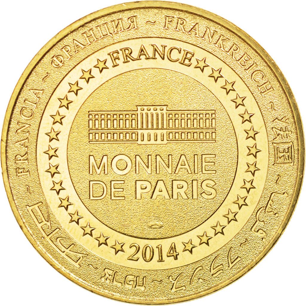 France, Jeton, Tourist Token, 29/ Musée Départemental Breton - Quimper, 2014