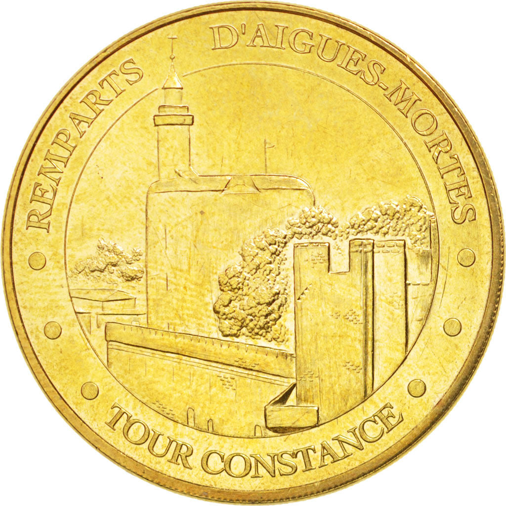 France, Token, Tourist Token, 30/ Tour Constance - Aigues-Mortes, 2014, Monnaie