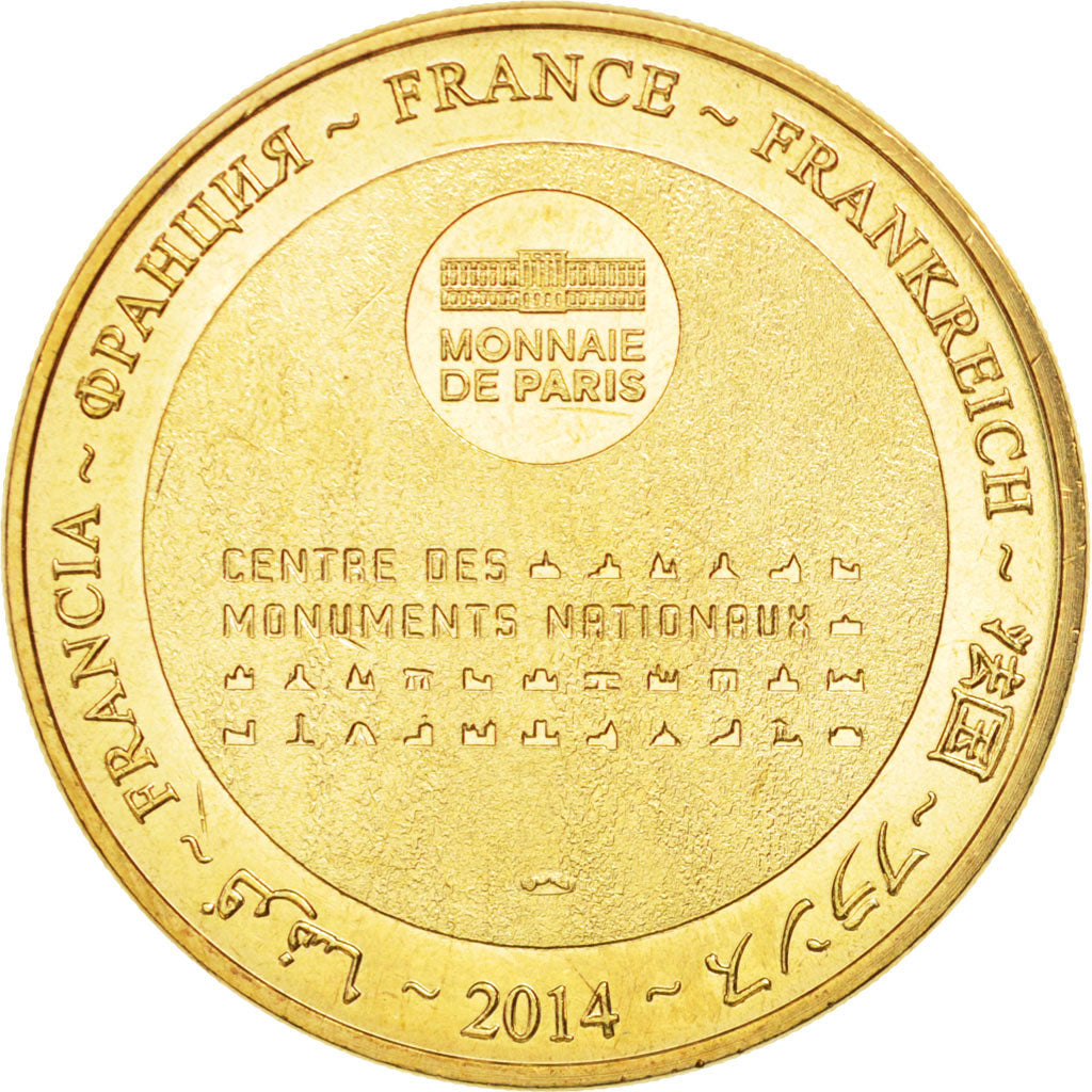 France, Token, Tourist Token, 30/ Tour Constance - Aigues-Mortes, 2014, Monnaie
