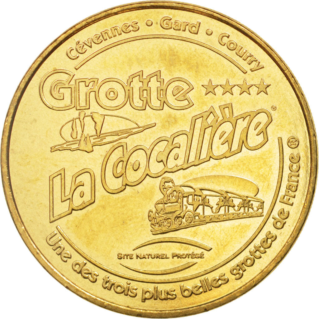 France, Token, Tourist Token, 30/ Grotte de la Cocalière, 2010, Monnaie de