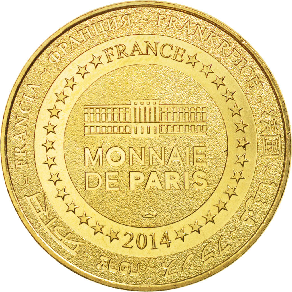 Frankreich, Token, Tourist Token, 30/ Les Gladiateurs - Nîmes, 2014, Monnaie de