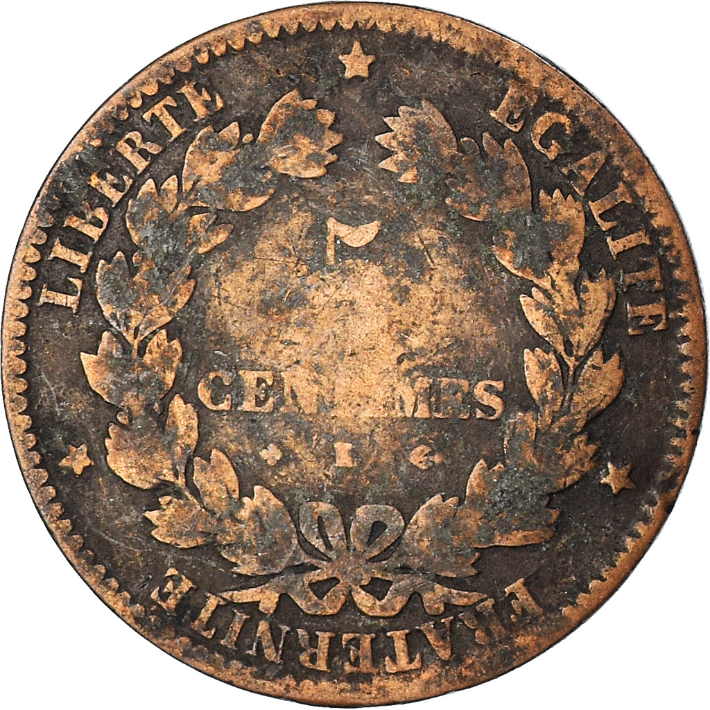 Moneta, Francia, 5 Centimes, 1876