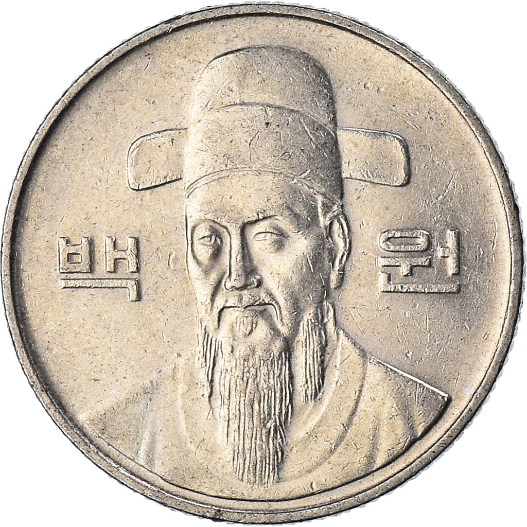 Moneta, COREA DEL SUD, 100 Won, 1993