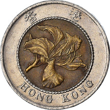 Coin, Hong Kong, 10 Dollars, 1994