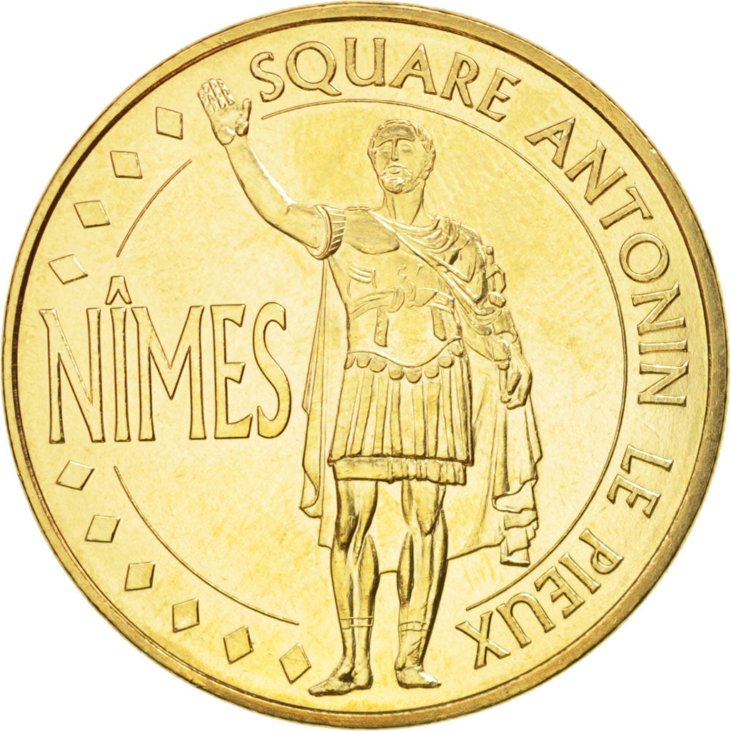 France, Token, Tourist Token, 30/ Square Antonin le Pieux - Nîmes, 2011