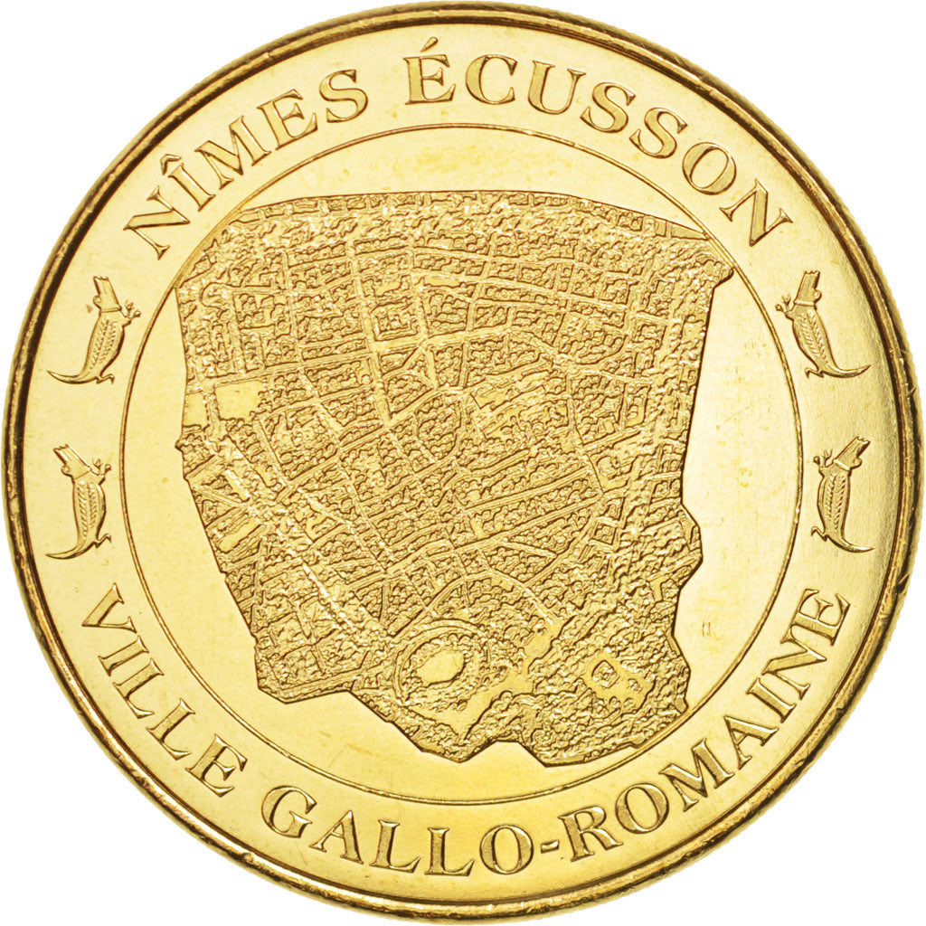 France, Token, Tourist Token, 30/ Ecusson - Nîmes, 2013, Monnaie de Paris