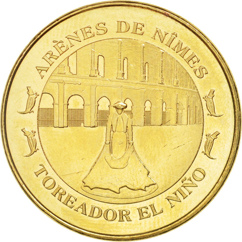 France, Token, Tourist Token, 30/ Toréador El Nino - Nîmes, 2013, Monnaie de