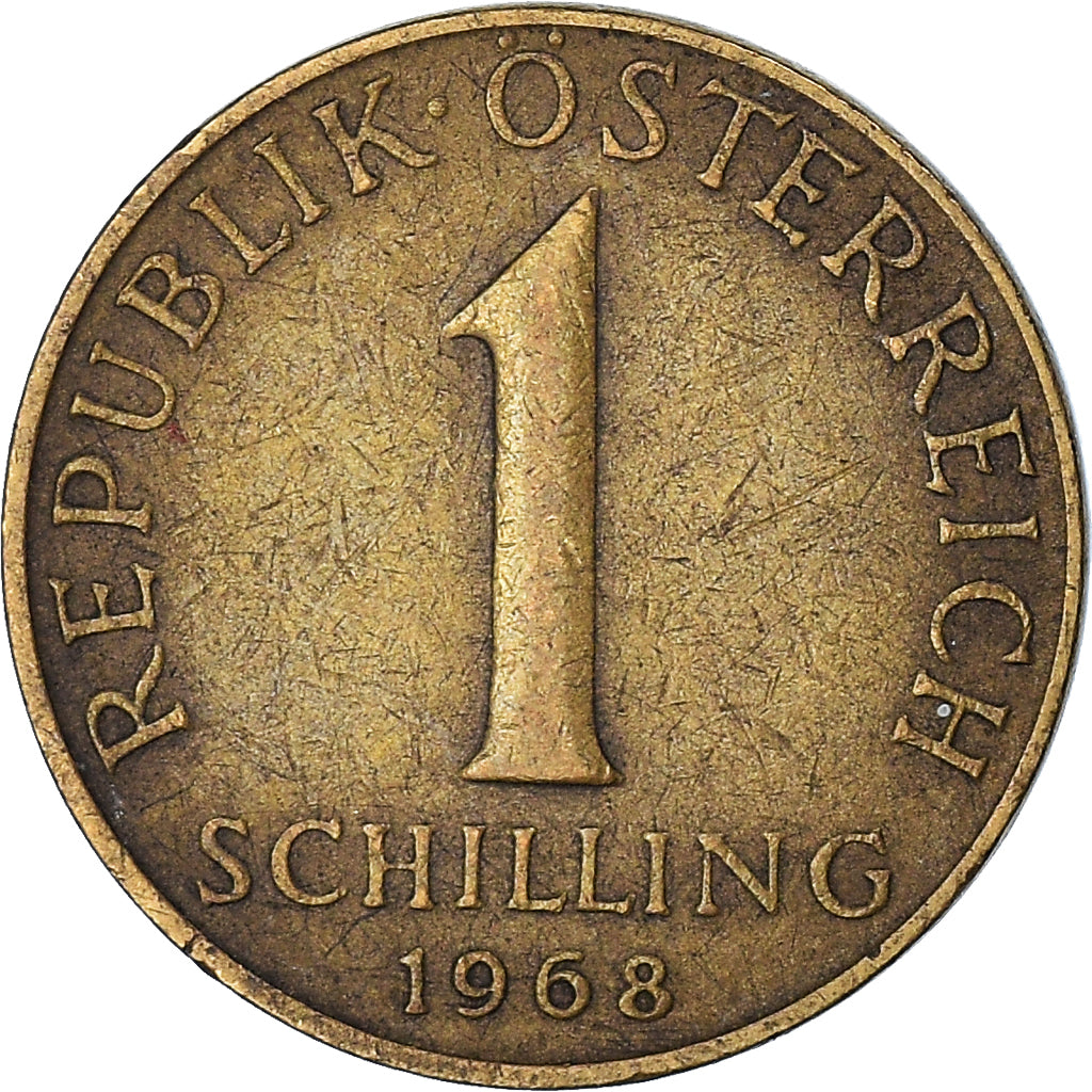Coin, Austria, Schilling, 1968
