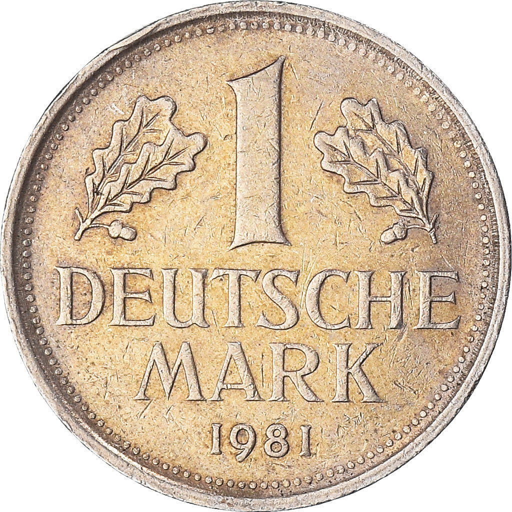 Moneta, GERMANIA - REPUBBLICA FEDERALE, Mark, 1981