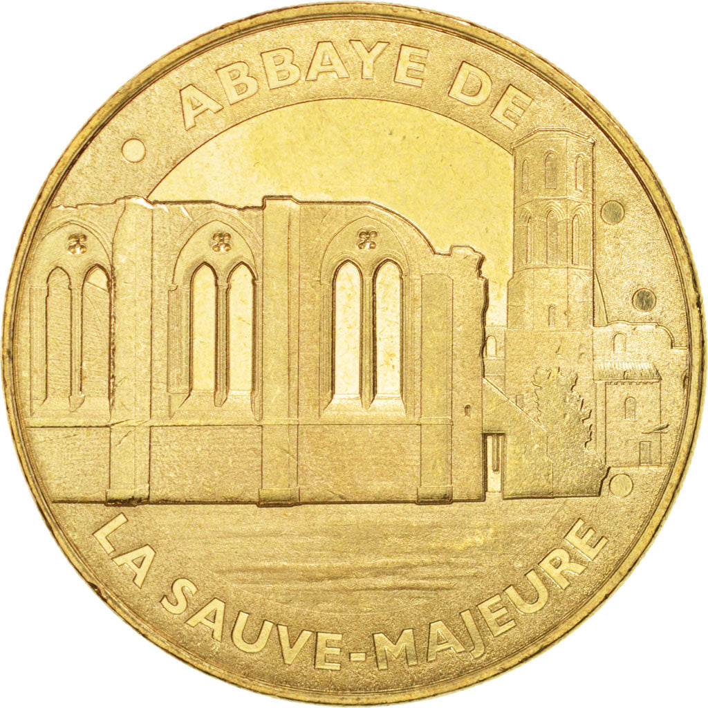 France, Token, Tourist Token, 33/ Abbaye de La Sauve-Majeure, 2012, Monnaie de