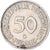 Moeda, ALEMANHA - REPÚBLICA FEDERAL, 50 Pfennig, 1975