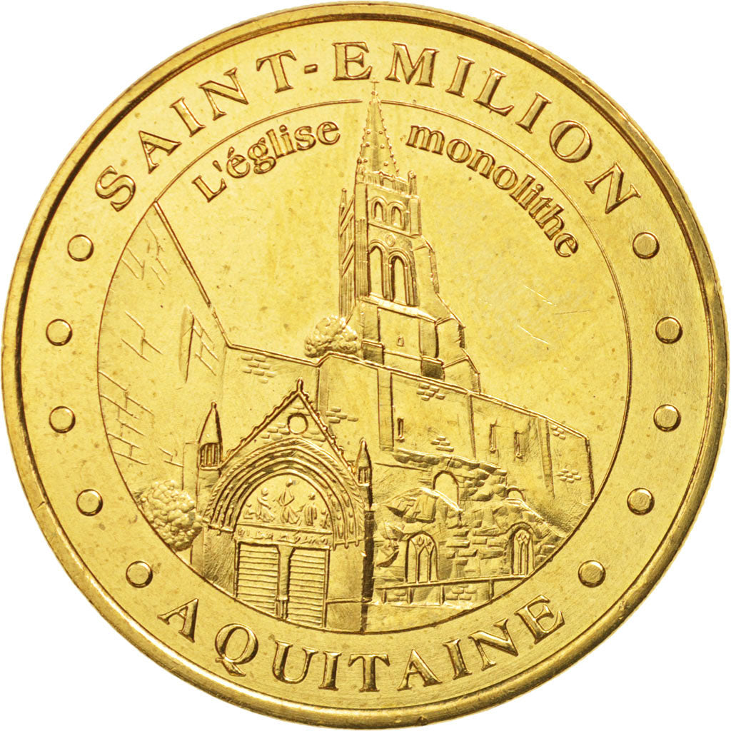 France, Token, Tourist Token, 33/ Saint-Emilion - Eglise, 2014, Monnaie de
