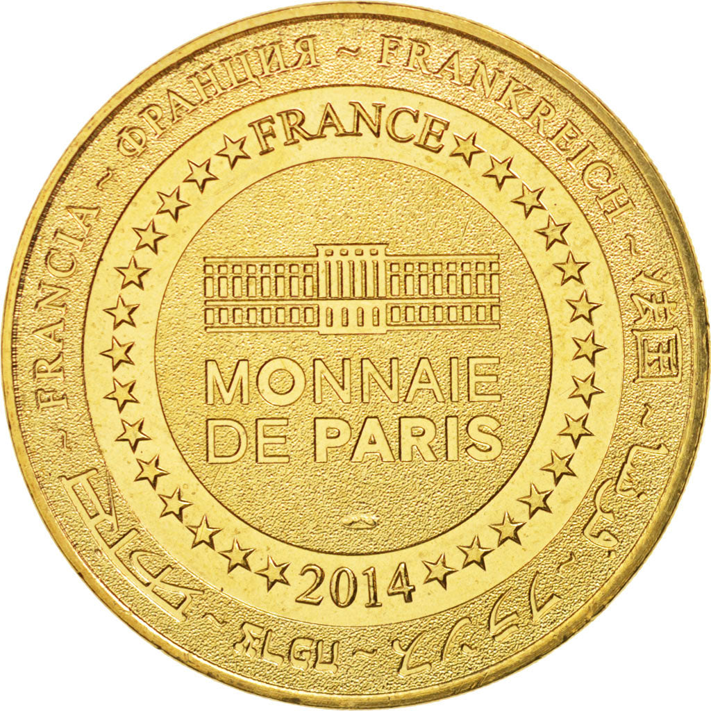 France, Token, Tourist Token, 33/ Saint-Emilion - Eglise, 2014, Monnaie de