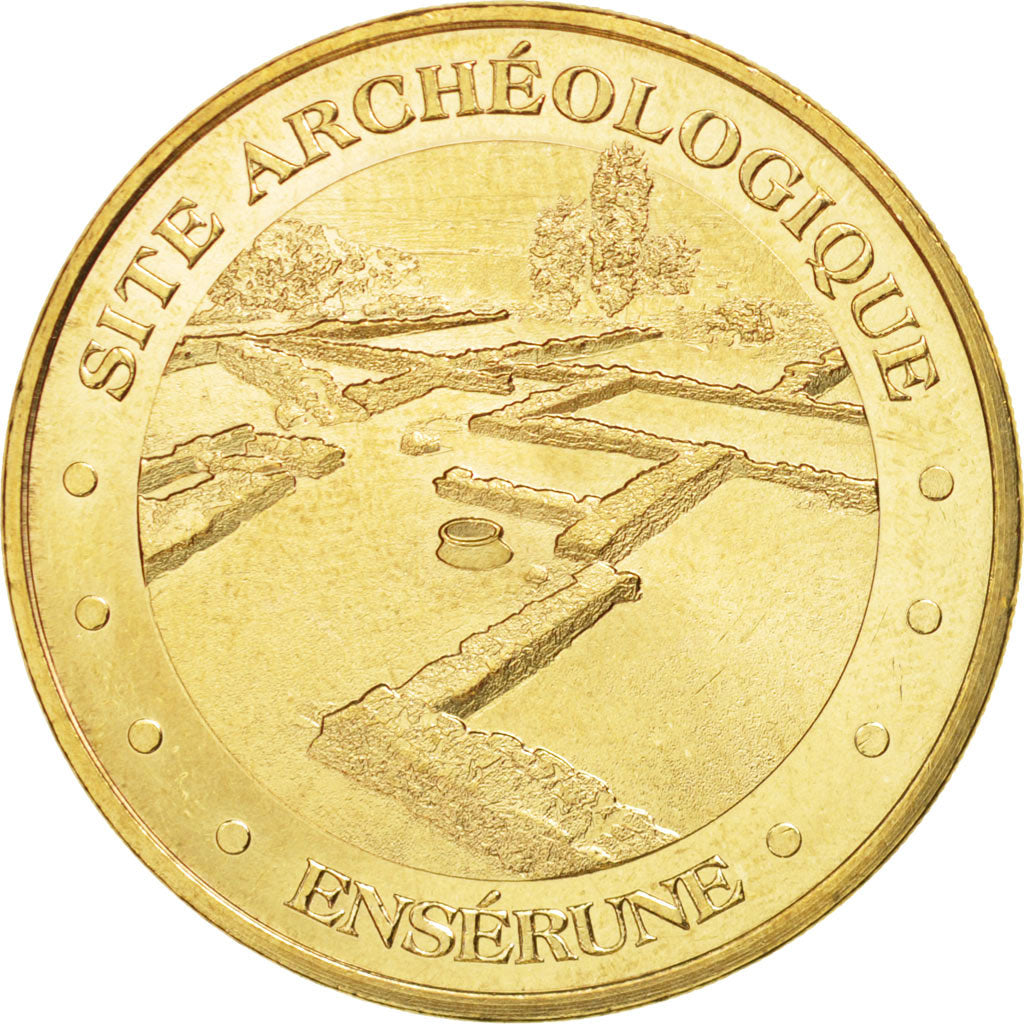 France, Token, Tourist Token, 34/ Site Archéologique - Ensérune, 2011, Monnaie