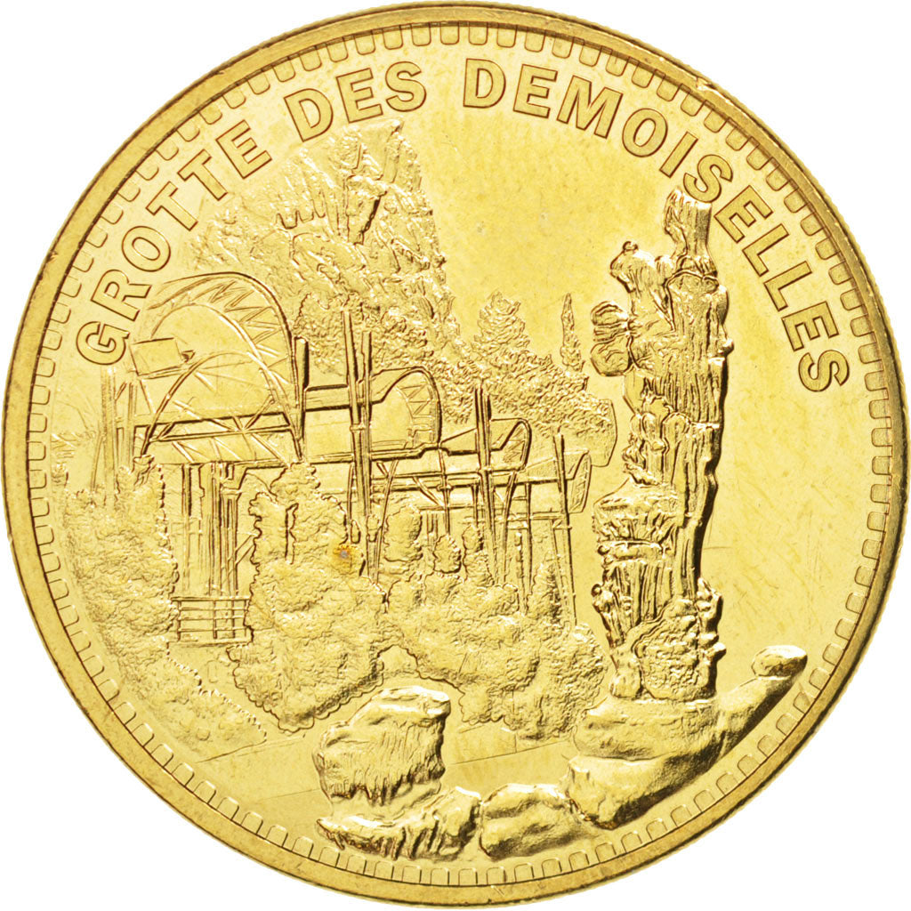 France, Token, Tourist Token, 34/ Grotte des Demoiselles, 2013, Monnaie de