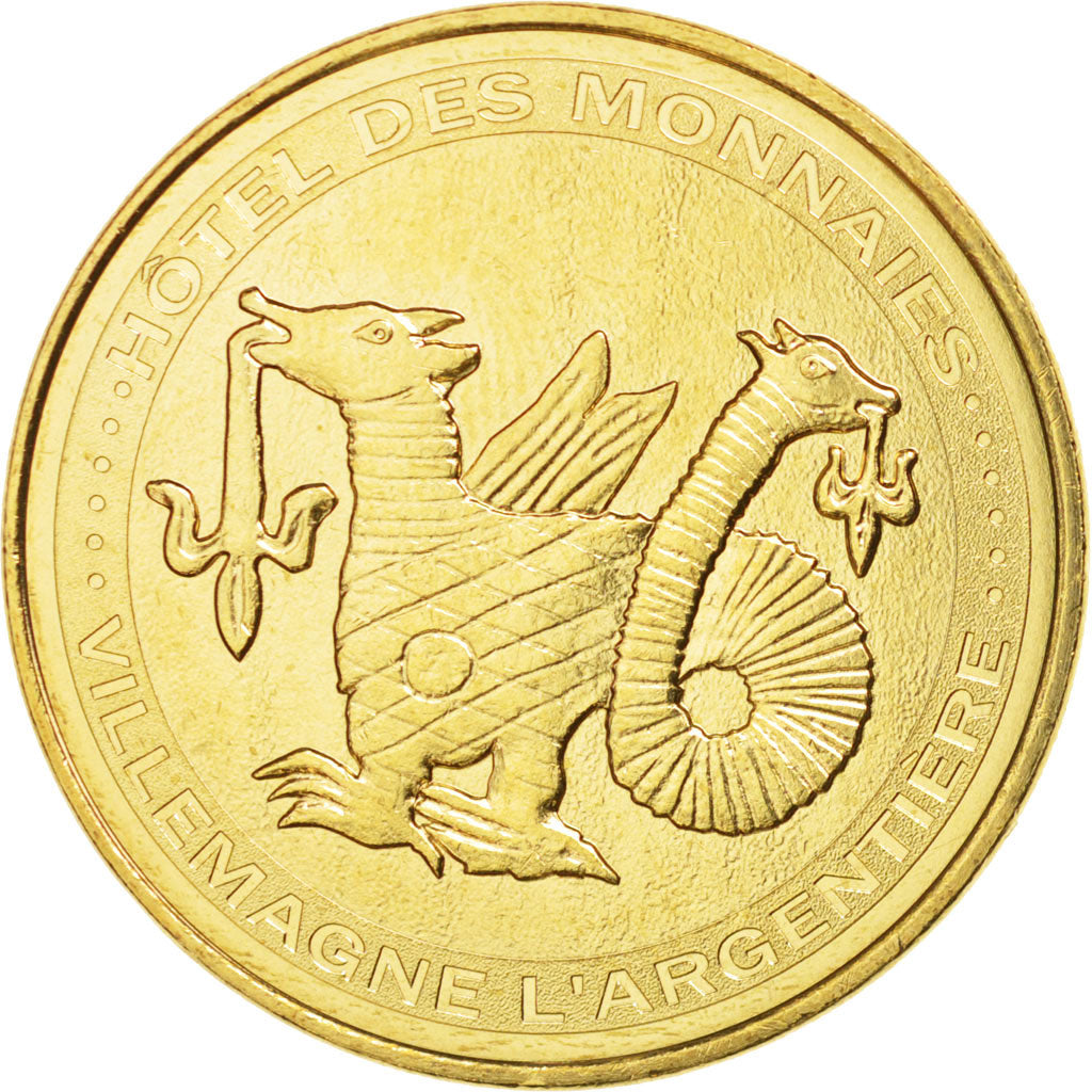 France, Token, Tourist Token, 34/ Hôtel des Monnaies - Villemagne, 2015
