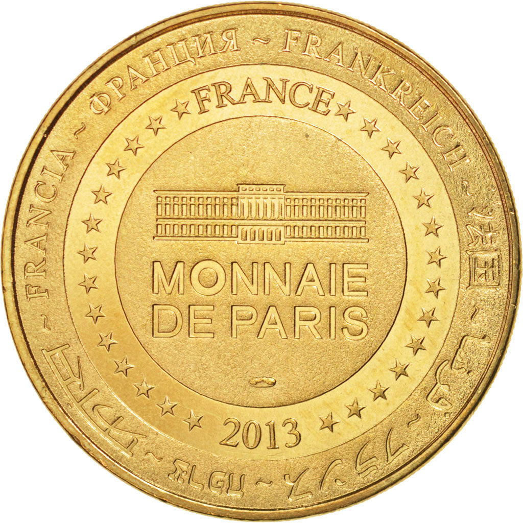 France, Jeton, Tourist Token, 35/ Cobac Parc, 2013, Monnaie de Paris, SPL