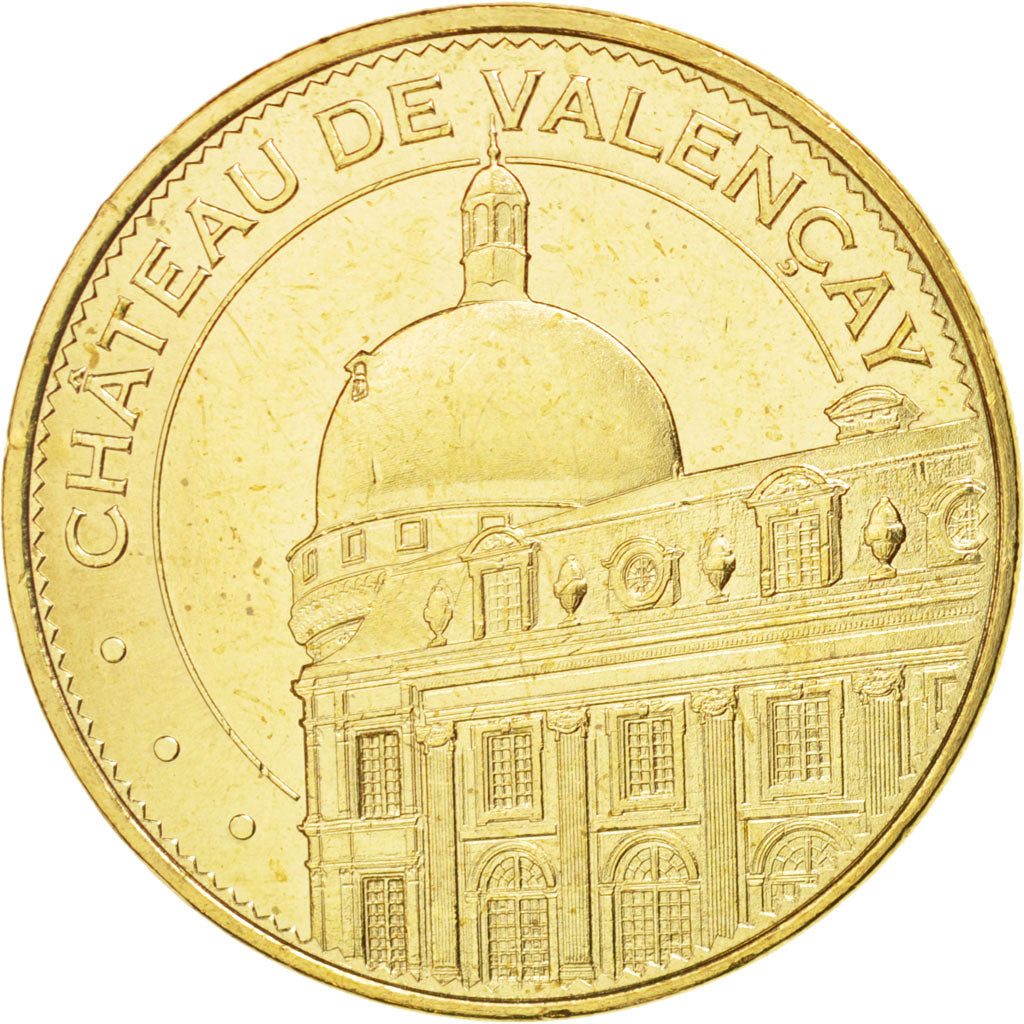 Francia, Token, Tourist Token, 36/ Château de Valençay, 2015, Monnaie de