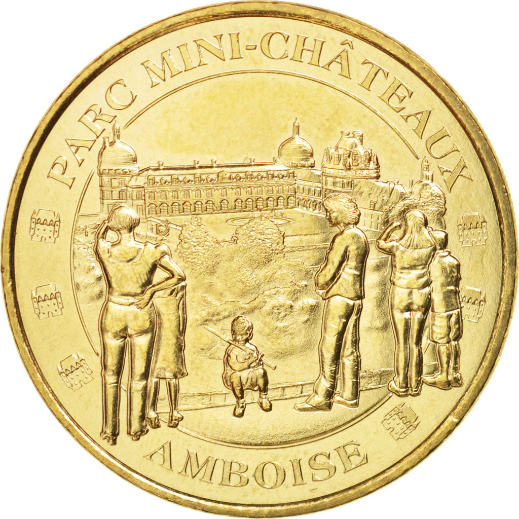Francia, Token, Tourist Token, 37/ Parc Mini-Châteaux - Amboise, 2012, Monnaie