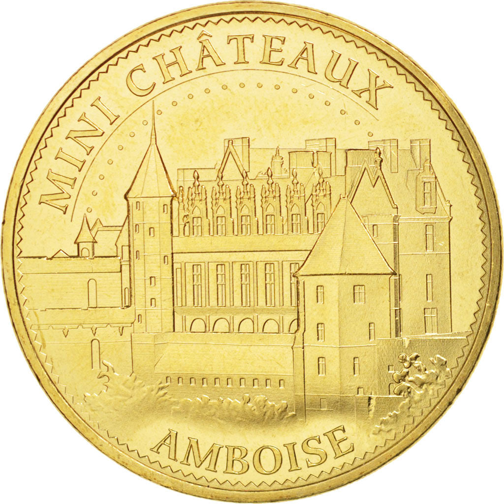 France, Token, Tourist Token, 37/ Parc Mini-Châteaux - Amboise, 2015, Monnaie
