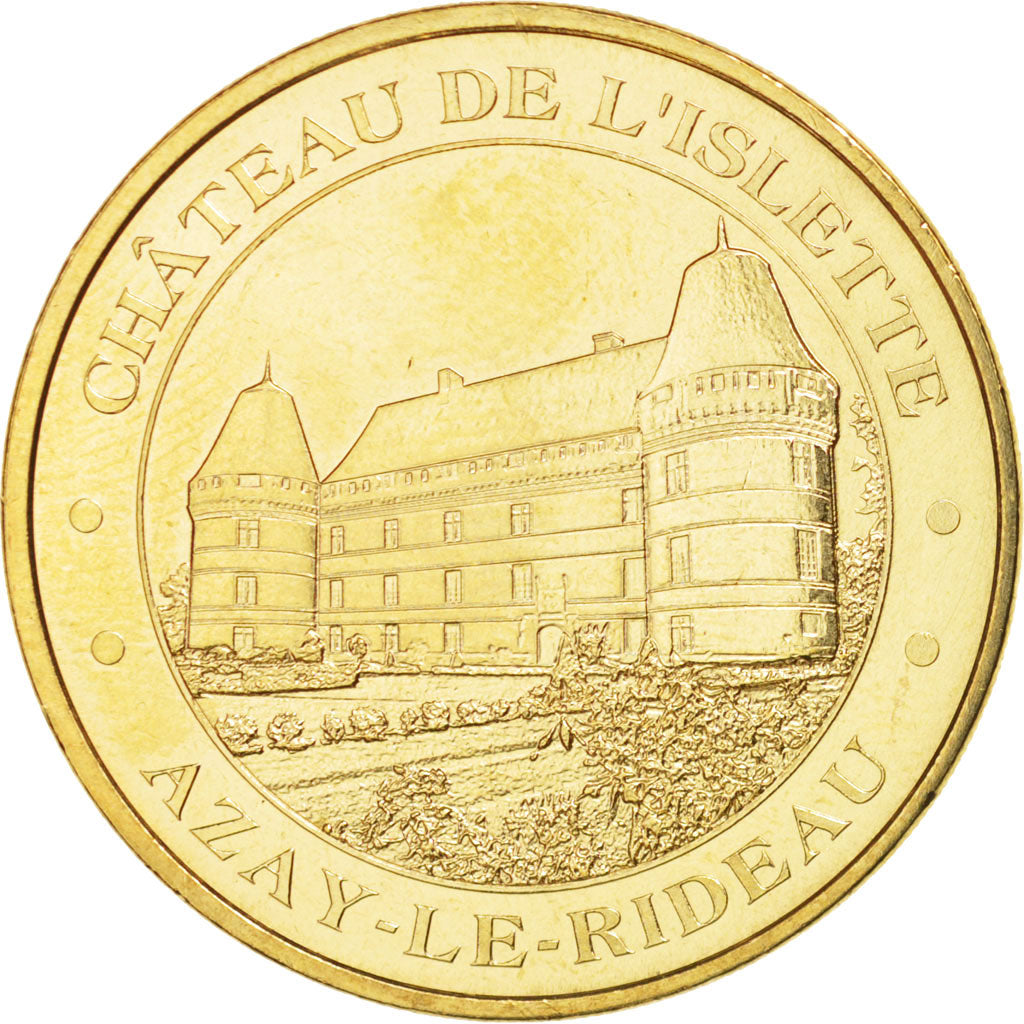 France, Token, Tourist Token, 37/ Château de l'Islette - Azay-le-Rideau, 2011