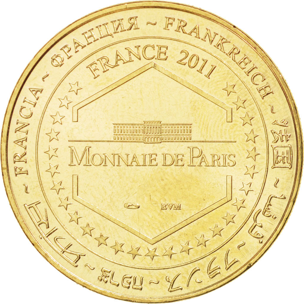 France, Token, Tourist Token, 37/ Cité Royale de Loches - Donjon, 2011, Monnaie