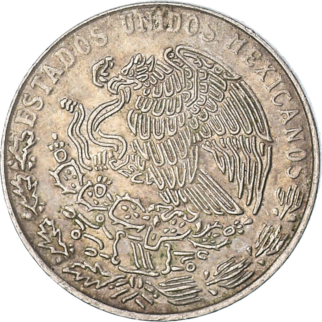 Coin, Mexico, 20 Centavos, 1978