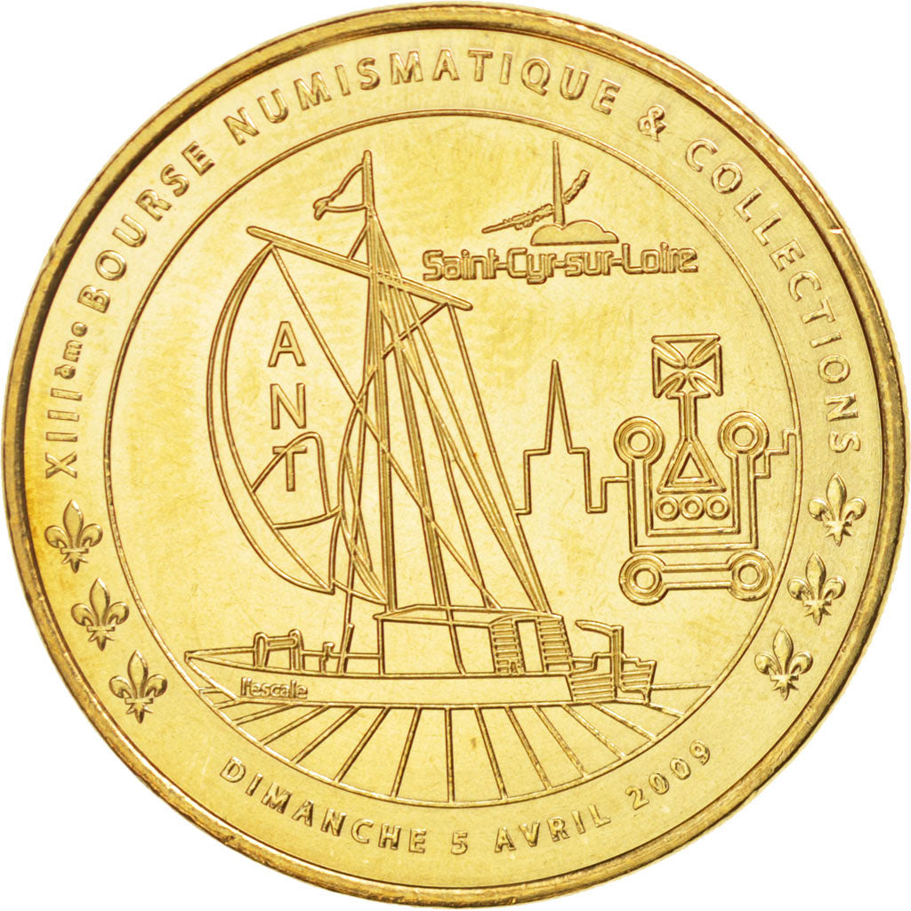 Frankreich, Token, Tourist Token, 37/ Bourse - Saint-Cyr-sur-Loire, 2009