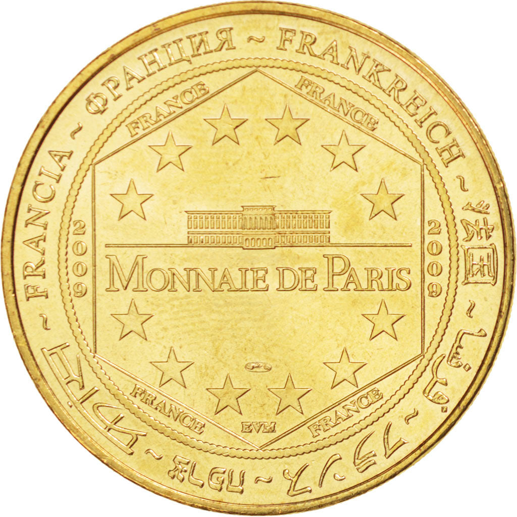 Francia, Token, Tourist Token, 37/ Eglise de Tavant, 2009, Monnaie de Paris