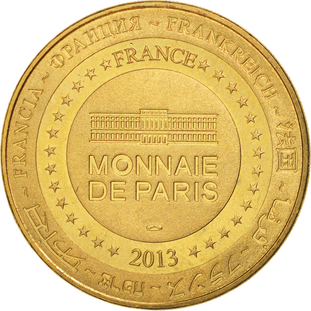 France, Token, Tourist Token, 38/ Halle de Crémieu, 2013, Monnaie de Paris