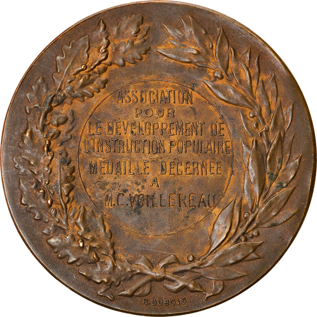 France, Médaille, Association pour le Développement de l'Instruction