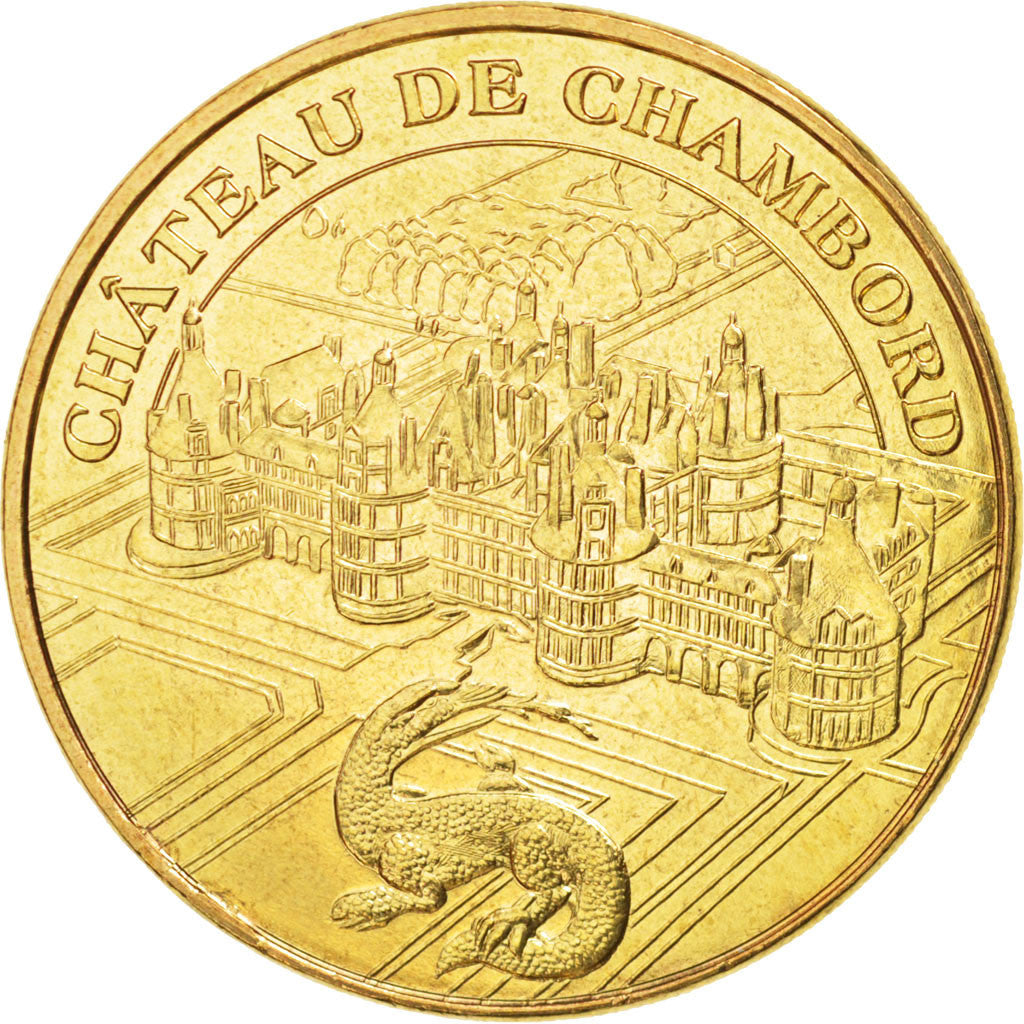 Francia, Token, Tourist Token, 41/ Château de Chambord - Salamandre, 2015