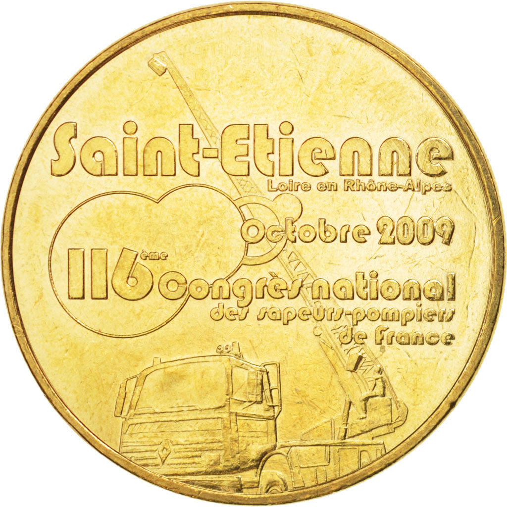 Francia, Token, Tourist Token, 42/ Congrès Sapeur-Pompiers - Saint-Etienne