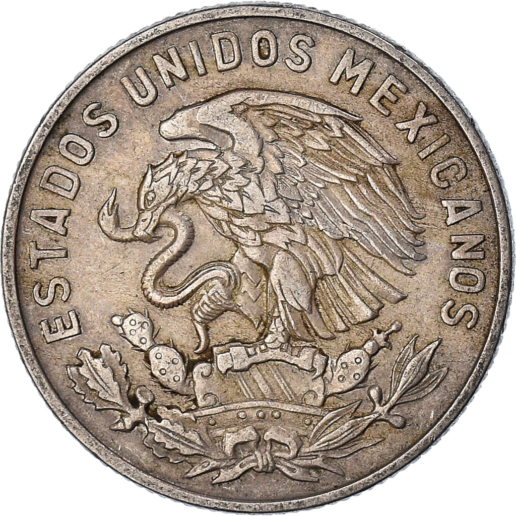 Coin, Mexico, 50 Centavos, 1967