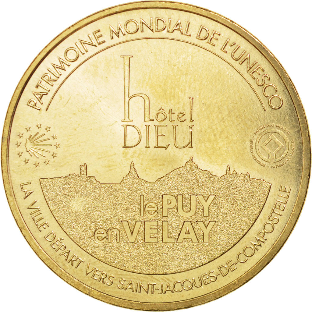 Francia, Token, Tourist Token, 43/ Hôtel-Dieu - Le Puy-en-Velay, 2011, Monnaie
